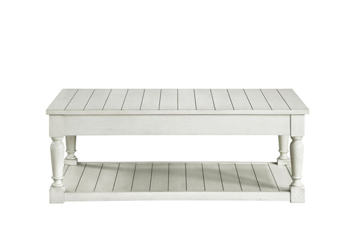 Hemingway - Lift Top Coffee Table - White – Coffee Tables by Steve Silver Furniture at Furniture Wholesale Plus , Nashville furniture store