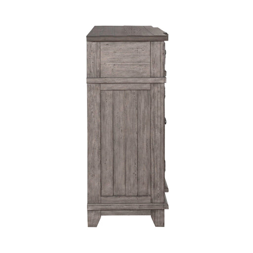 River Place - Breakfront Server – Servers by Liberty Furniture at Furniture Wholesale Plus , Nashville furniture store