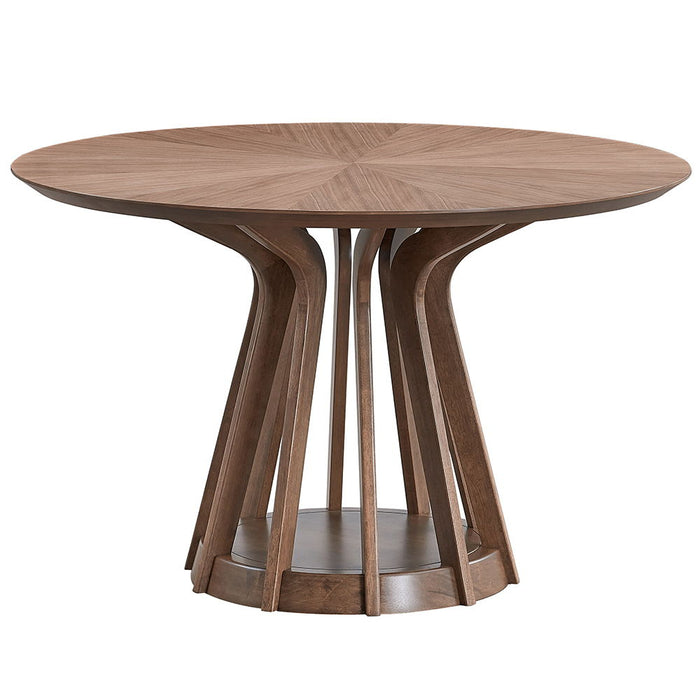Seda - Round Dining Table - Walnut Finish - Premium Dining Tables from ACME - Just $619! Shop now at Furniture Wholesale Plus  We are the best furniture store in Nashville, Hendersonville, Goodlettsville, Madison, Antioch, Mount Juliet, Lebanon, Gallatin, Springfield, Murfreesboro, Franklin, Brentwood