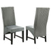 Barrand - Upholstered Dining Side Chair (Set of 2) – Chair Sets by Coaster Fine Furniture at Furniture Wholesale Plus , Nashville furniture store