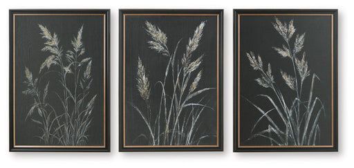 Janisburg - Wall Art Set (Set of 3) - Black / White / Brown – Framed Print Sets by Signature Design by Ashley® at Furniture Wholesale Plus , Nashville furniture store