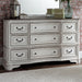 Magnolia Manor - 9 Drawer Dresser - Antique White – Dressers by Liberty Furniture at Furniture Wholesale Plus , Nashville furniture store