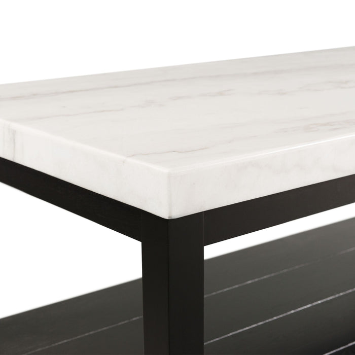 Marcello - Coffee Table With Casters - White – Coffee Tables by Elements International at Furniture Wholesale Plus , Nashville furniture store
