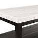 Marcello - Coffee Table With Casters - White – Coffee Tables by Elements International at Furniture Wholesale Plus , Nashville furniture store