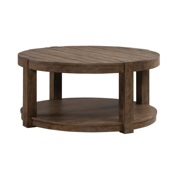 Broadmore - Round Table – Cocktail Tables by Liberty Furniture at Furniture Wholesale Plus , Nashville furniture store