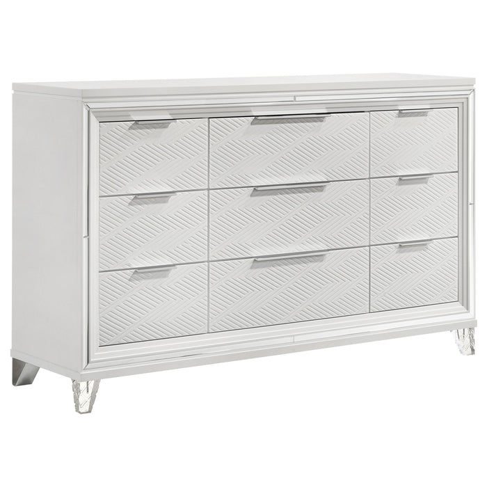 Marmore - 9-Drawer Dresser – Dressers by Coaster Fine Furniture at Furniture Wholesale Plus , Nashville furniture store