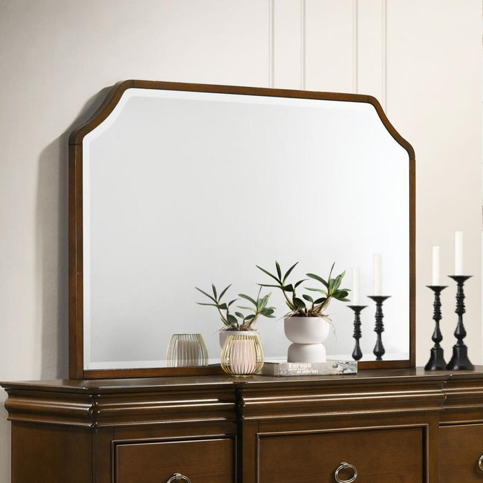 Garland - Dresser Mirror - Brown Cherry – Mirrors by Coaster Fine Furniture at Furniture Wholesale Plus , Nashville furniture store