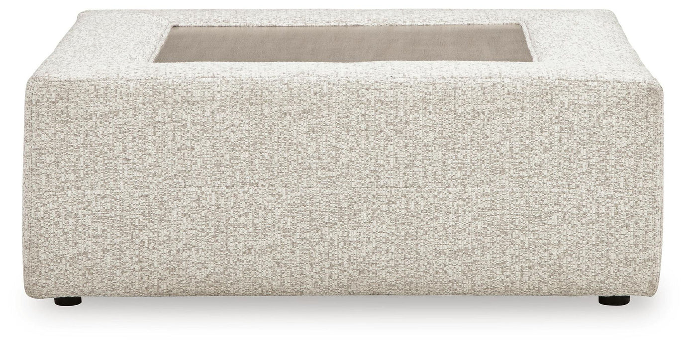 Ashbourne Estate - Oversized Accent Ottoman - Snowstone – Accent Ottomans by Signature Design by Ashley® at Furniture Wholesale Plus , Nashville furniture store