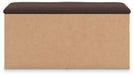 Kinlanni - Bedroom Upholstered Storage Bench - Tan / Brown – Storage Benches by Signature Design by Ashley® at Furniture Wholesale Plus , Nashville furniture store