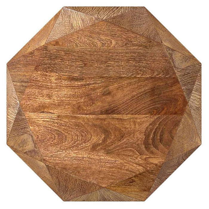 Jacinto - Octagonal Solid Mango Wood Side Table – Side Tables by Coaster Fine Furniture at Furniture Wholesale Plus , Nashville furniture store
