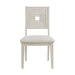 Avalanche - Dining Side Chair (Set of 2) - Antique White – Chair Sets by Elements International at Furniture Wholesale Plus , Nashville furniture store