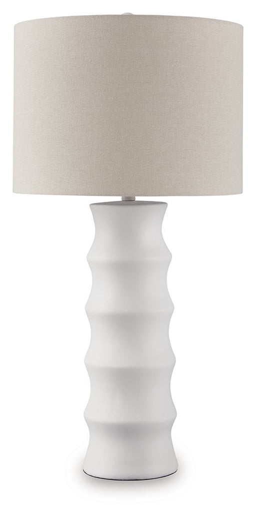 Veraleigh - Poly Lamp - Premium Floor Lamps from Signature Design by Ashley® - Just $128! Shop now at Furniture Wholesale Plus  We are the best furniture store in Nashville, Hendersonville, Goodlettsville, Madison, Antioch, Mount Juliet, Lebanon, Gallatin, Springfield, Murfreesboro, Franklin, Brentwood