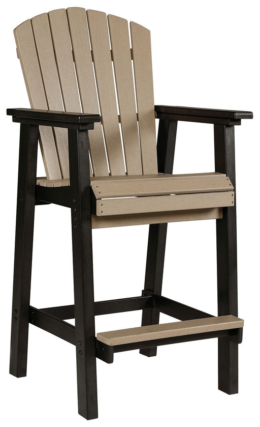 Fairen Trail - Black / Driftwood - Tall Barstool (Set of 2) - Premium Chair Sets from Signature Design by Ashley® - Just $1078! Shop now at Furniture Wholesale Plus  We are the best furniture store in Nashville, Hendersonville, Goodlettsville, Madison, Antioch, Mount Juliet, Lebanon, Gallatin, Springfield, Murfreesboro, Franklin, Brentwood