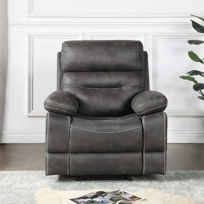 Rudger - Manual Recliner Chair – Reclining Chairs by Steve Silver Furniture at Furniture Wholesale Plus , Nashville furniture store