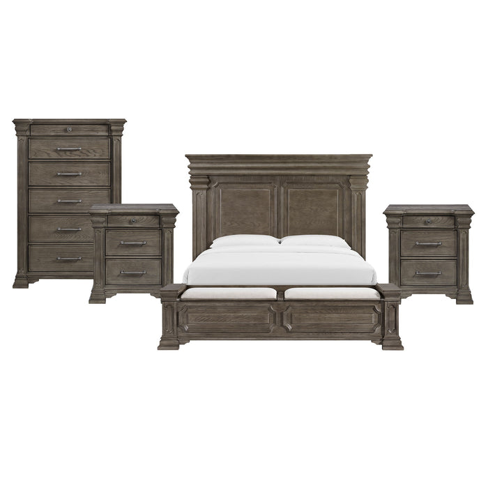 Kings Court - Storage Bedroom Set – 3 Piece Bedroom Sets by Elements International at Furniture Wholesale Plus , Nashville furniture store
