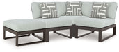 Beachloft - Outdoor Sectional – Stationary Sectionals by Signature Design by Ashley® at Furniture Wholesale Plus , Nashville furniture store