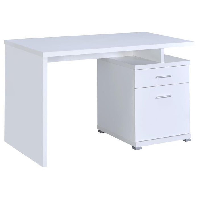 Irving - 2-Drawer Office Computer Desk - Premium Computer Desks from CoasterEveryday - Just $249! Shop now at Furniture Wholesale Plus  We are the best furniture store in Nashville, Hendersonville, Goodlettsville, Madison, Antioch, Mount Juliet, Lebanon, Gallatin, Springfield, Murfreesboro, Franklin, Brentwood