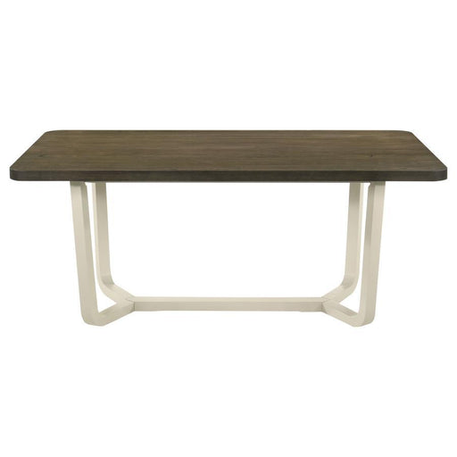 Biloxi - Rectangular Wood Dining Table - Grayish Brown - Premium Dining Tables from Coaster Fine Furniture - Just $359! Shop now at Furniture Wholesale Plus  We are the best furniture store in Nashville, Hendersonville, Goodlettsville, Madison, Antioch, Mount Juliet, Lebanon, Gallatin, Springfield, Murfreesboro, Franklin, Brentwood