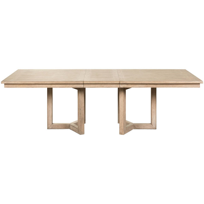 Proximity Place - Double Pedestal Table - Barley Buff – Dining Tables by Liberty Furniture at Furniture Wholesale Plus , Nashville furniture store