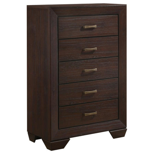 Kauffman - 5-Drawer Bedroom Chest - Premium Accent Chests from CoasterEveryday - Just $379! Shop now at Furniture Wholesale Plus  We are the best furniture store in Nashville, Hendersonville, Goodlettsville, Madison, Antioch, Mount Juliet, Lebanon, Gallatin, Springfield, Murfreesboro, Franklin, Brentwood