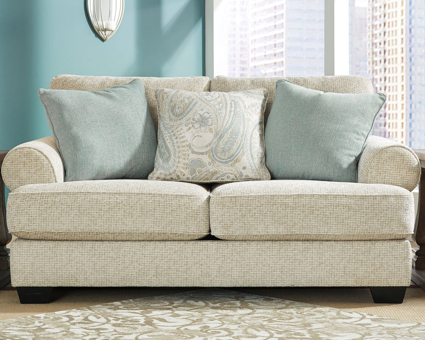 Monaghan - Living Room Set – Stationary Chair & Ottoman by Ashley® at Furniture Wholesale Plus , Nashville furniture store