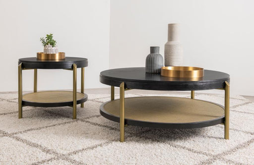 Arini - Round Coffee And End Table Set – Table Sets by Coaster Fine Furniture at Furniture Wholesale Plus , Nashville furniture store