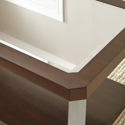 Truman - End Table - Brown – End Tables by Steve Silver Furniture at Furniture Wholesale Plus , Nashville furniture store