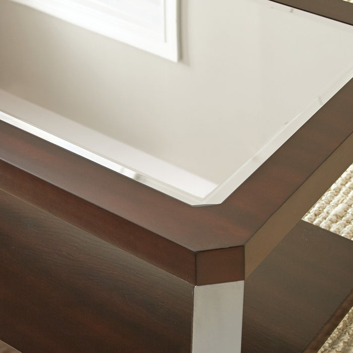 Truman - End Table - Brown – End Tables by Steve Silver Furniture at Furniture Wholesale Plus , Nashville furniture store