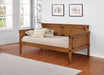 Oakdale - Wood Twin Daybed - Rustic Honey – Daybeds by CoasterEssence at Furniture Wholesale Plus , Nashville furniture store
