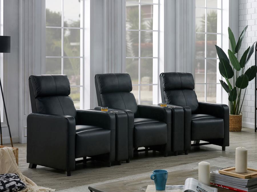 Toohey - Upholstered Tufted Recliner Living Room Set – 5 Piece Living Room Sets by CoasterEveryday at Furniture Wholesale Plus , Nashville furniture store