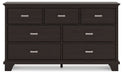 Covetown - Dresser - Dark Brown – Dressers by Signature Design by Ashley® at Furniture Wholesale Plus , Nashville furniture store