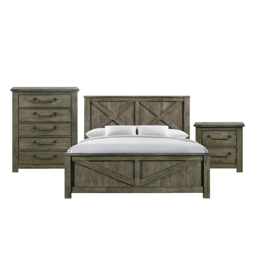 Maverick - Panel Bedroom Set – 3 Piece Bedroom Sets by Elements International at Furniture Wholesale Plus , Nashville furniture store