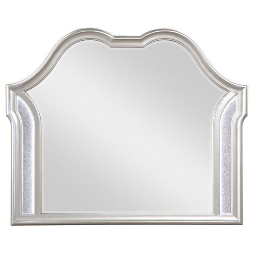 Evangeline - Dresser Mirror - Silver Oak - Premium Bedroom Mirrors from CoasterElevations - Just $449! Shop now at Furniture Wholesale Plus  We are the best furniture store in Nashville, Hendersonville, Goodlettsville, Madison, Antioch, Mount Juliet, Lebanon, Gallatin, Springfield, Murfreesboro, Franklin, Brentwood