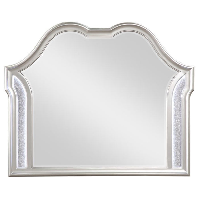 Evangeline - Dresser Mirror - Silver Oak – Mirrors by CoasterElevations at Furniture Wholesale Plus , Nashville furniture store