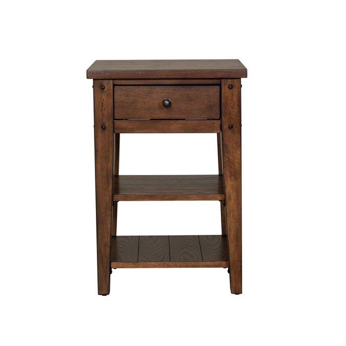 Lake House - Chair Side Table – Chair Side Tables by Liberty Furniture at Furniture Wholesale Plus , Nashville furniture store
