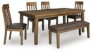 Urbinforte - Extension Dining Table Set – 5 Piece Dining Room Sets by Signature Design by Ashley® at Furniture Wholesale Plus , Nashville furniture store