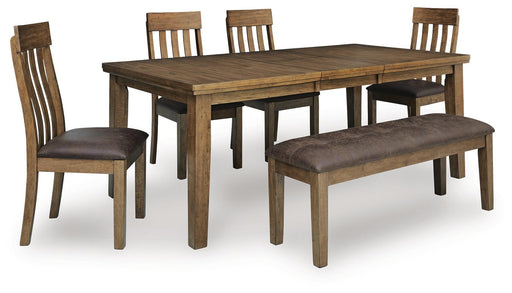 Urbinforte - Extension Dining Table Set – 5 Piece Dining Room Sets by Signature Design by Ashley® at Furniture Wholesale Plus , Nashville furniture store