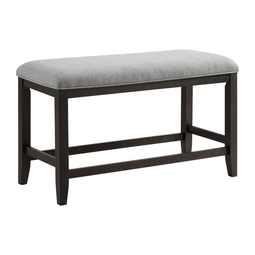 Elodie - Fabric Counter Bench - Charcoal / Gray – Counter Benches by Elements International at Furniture Wholesale Plus , Nashville furniture store
