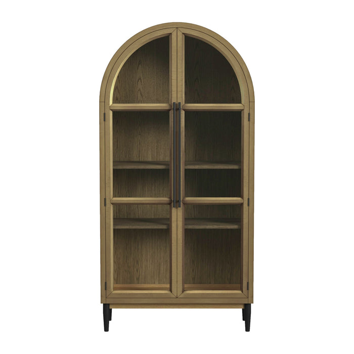 Orion - Bookcase - Oak – Standard Bookcases by Elements International at Furniture Wholesale Plus , Nashville furniture store