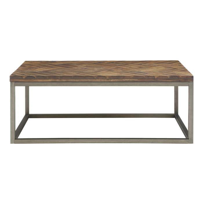 Lorenza - Cocktail Table - Brown – Cocktail Tables by Steve Silver Furniture at Furniture Wholesale Plus , Nashville furniture store