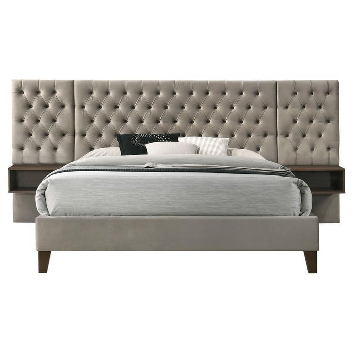 Marley - Upholstered Wall Panel Bed – Wall Panel Beds by Coaster Fine Furniture at Furniture Wholesale Plus , Nashville furniture store