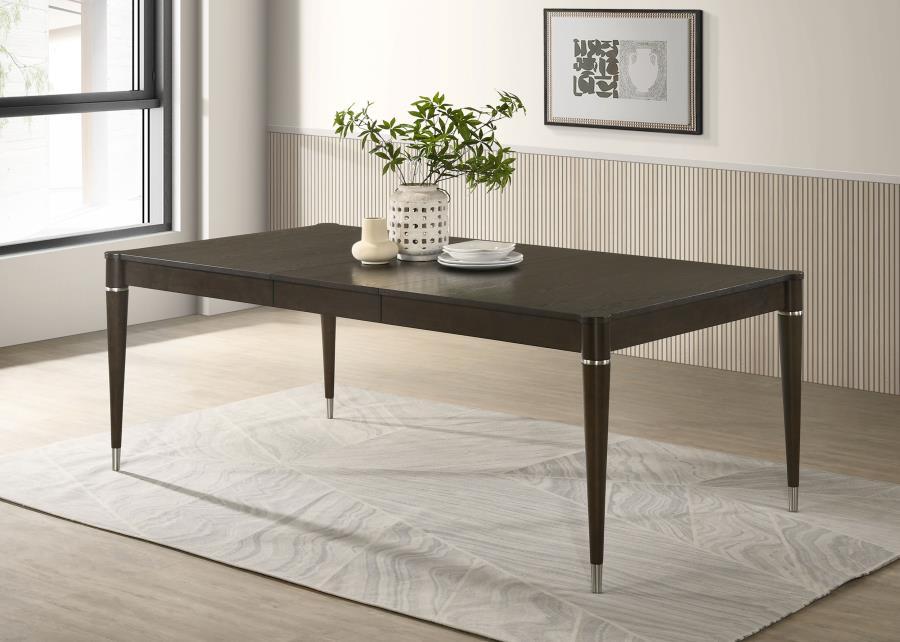 Reseda - Extension Leaf Dining Table - Ash Brown – Dining Tables with Extensions by Coaster Fine Furniture at Furniture Wholesale Plus , Nashville furniture store