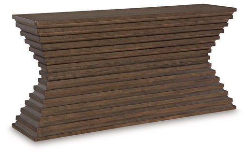 Hannodream - Sofa Table - Warm Brown – Sofa Tables by Signature Design by Ashley® at Furniture Wholesale Plus , Nashville furniture store