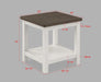 Dakota - Table – End Tables by Crown Mark at Furniture Wholesale Plus , Nashville furniture store
