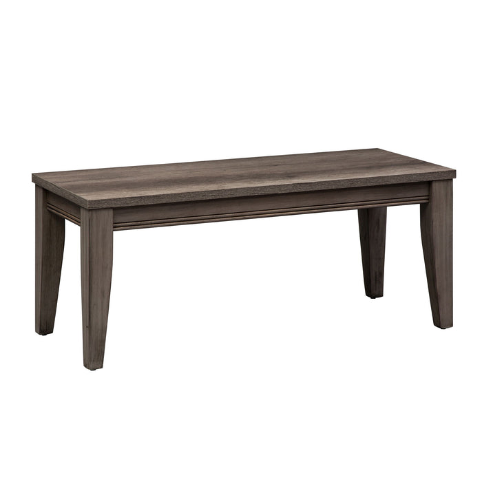 Tanners Creek - Bench - Graystone – Dining Benches by Liberty Furniture at Furniture Wholesale Plus , Nashville furniture store