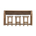 Ballentine - 4 Piece Bar Set - Weathered Bronze – 4 Piece Living Room Sets by Liberty Furniture at Furniture Wholesale Plus , Nashville furniture store