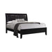 Briana Eastern King Upholstered Panel Bed Black - Premium Bed from Coaster Z2 Standard - Just $598! Shop now at Furniture Wholesale Plus  We are the best furniture store in Nashville, Hendersonville, Goodlettsville, Madison, Antioch, Mount Juliet, Lebanon, Gallatin, Springfield, Murfreesboro, Franklin, Brentwood