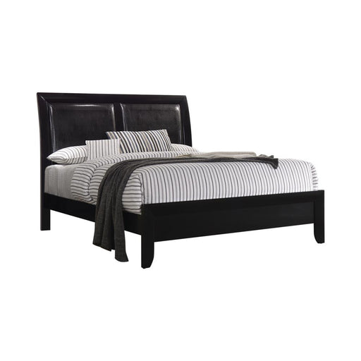 Briana California King Upholstered Panel Bed Black - Premium Bed from Coaster Z2 Standard - Just $598! Shop now at Furniture Wholesale Plus  We are the best furniture store in Nashville, Hendersonville, Goodlettsville, Madison, Antioch, Mount Juliet, Lebanon, Gallatin, Springfield, Murfreesboro, Franklin, Brentwood