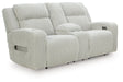 Forest Lake - Power Reclining Loveseat With Console / Adj Headrest – Reclining Loveseats by Signature Design by Ashley® at Furniture Wholesale Plus , Nashville furniture store
