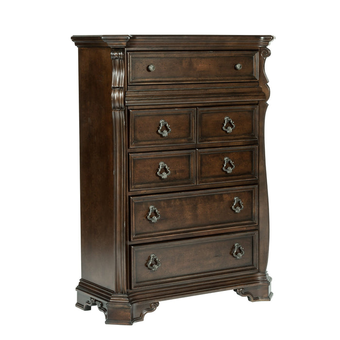 Arbor Place - 6 Drawer Chest - Brownstone – Accent Chests by Liberty Furniture at Furniture Wholesale Plus , Nashville furniture store